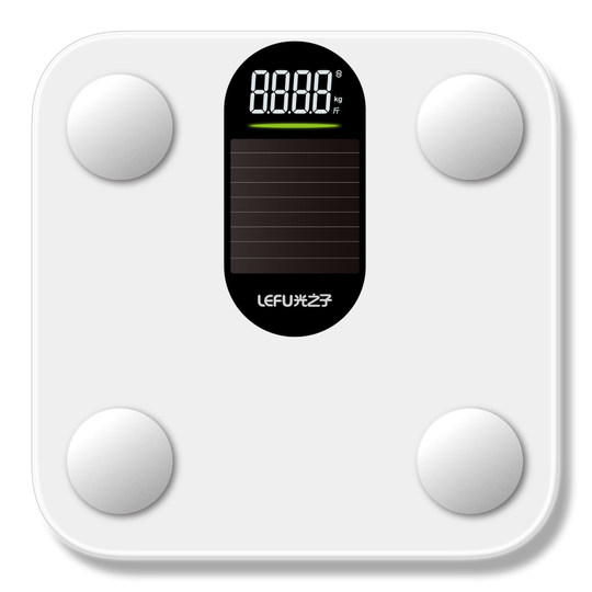 Báscula de peso y grasa corporal con almacenamiento de energía ligera LEFU