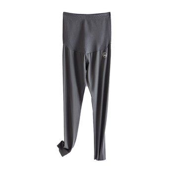 ກາງເກງແມ່ຍິງຖືພາ Langsha leggings ພາກຮຽນ spring ແລະດູໃບໄມ້ລົ່ນ outerwear ບວກກັບ velvet ພາກຮຽນ spring ແລະ summer ພາກບາງ yoga shark pants ແມ່ຍິງຖືພາໃນພາກຮຽນ spring ແລະ summer ເຄື່ອງນຸ່ງຫົ່ມ