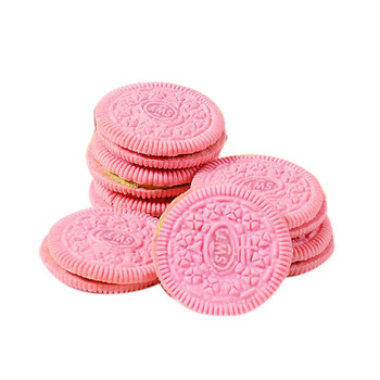 Sweet sandwich biscuit cake decoration dessert pink