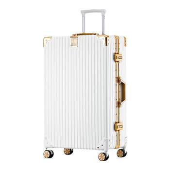Playboy Luggage Trolley Case Women's 24-inch Men's Universal Wheel Travel 26 Password 20 Boarding Leather Case ທົນທານ
