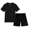 Xtep running sports suit men's ice silk summer short sleeves