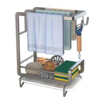 Jingyu rag rack kitchen storage rack storage rack