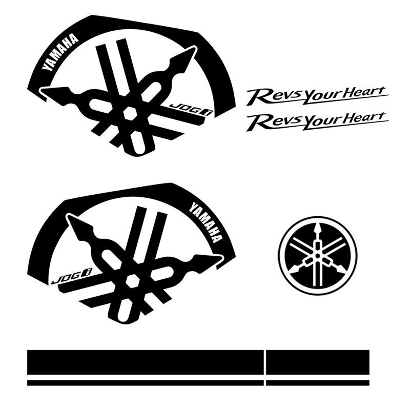 Suitable for Yamaha Qiaoge i125 front body sticker