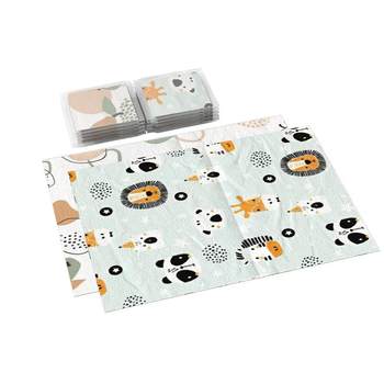 Bangbang pig disposable placemat portable for babies
