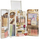 Cosmetic storage box transparent dustproof tall bottle light luxury model