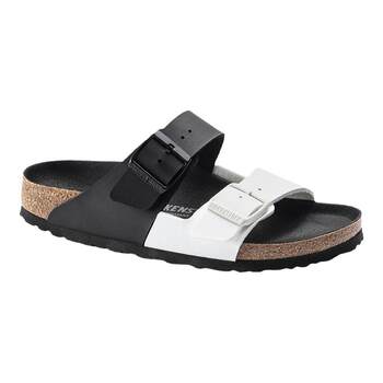 BIRKENSTOCK Birkenstock ເກີບແຕະສອງປຸ່ມສໍາລັບຜູ້ຊາຍແລະແມ່ຍິງ, ເກີບແຕະ cork ຊຸດ Arizona