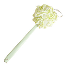 Soft Bristle Bath Brush for Women, Double-Sided Back Scrubber with Long Handle, No Need to Ask for Help