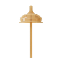 Suitable for Shixi milk bottle direct drinking straw accessories handle pacifier duckbill Sixi brand water cup head learning to drink gravity ball