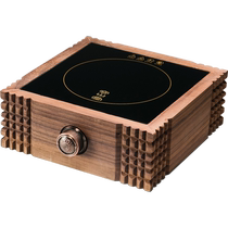 Rongshantang Electric Solid Wood Electric Ceramic Stove Tea Stove Square Silent Multifunctional Tea Maker Pot Copper Kettle Silver Kettle Special