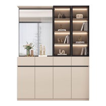 Bestiyi entry entrance cabinet modern minimalist living room cabinet wine cabinet shoe cabinet integrated screen partition cabinet storage rack
