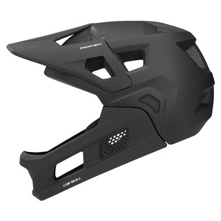 Cairbull可拆卸下巴越野山地自行车速降全盔透气骑行安全头盔成人