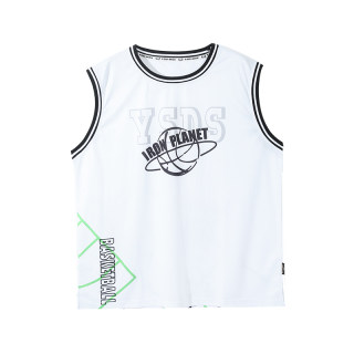 Boys' thin breathable quick-drying mesh sports vest