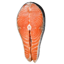 Стейк из лосося свежая средняя часть замороженный стейк из лосося 1000 г нарезанный целиком чилийский лосось не Синьцзян