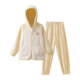 October Crystallized Milk Velvet Lounge Clothes Set