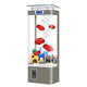 New square fish tank for living room, small and medium-sized vertical aquarium for lazy people, no need to change water, goldfish tank upper filter