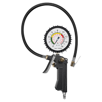 Tire pressure gauge air pressure gauge high-precision car tire pressure monitor with inflation head digital display gas meter air gun