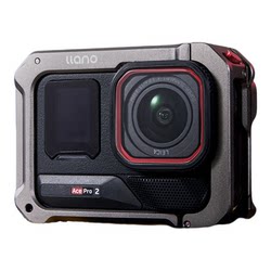 Green Giant Acepro 2 Aluminum Alloy Rabbit Cage Suitable for Insta360 Acepro Aluminum Alloy Expansion Frame Action Camera Protective Case Accessories Quick Release
