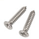 304 stainless steel cross countersunk head lengthened self-tapping screw