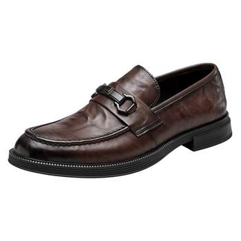 Men's yierkan business casual leather shoes