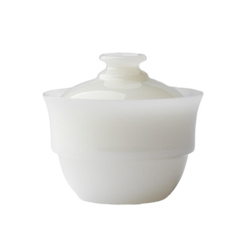 Shukeng chinese white jade travel tea set high-end all-in-one one pot and two cups storage bag set
