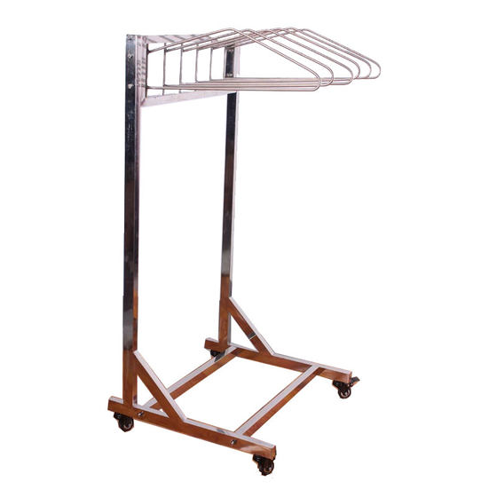 
Radiology stainless steel movable lead coat hanger X-ray protective clothing special radiation-proof lead coat hanger Clothes support