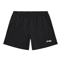Li Ning badminton shorts womens quick-drying breathable sports competition pants 2024 new summer official