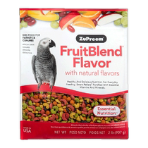 Zupreem Suprei Parrot Nourishing Pills Fruity Fruitblend Medium and Large Birds Imported from the United States Z Brand