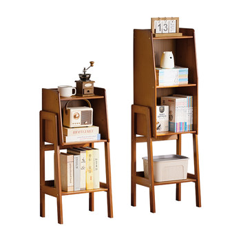 Trojan household small bookshelf floor-standing storage rack