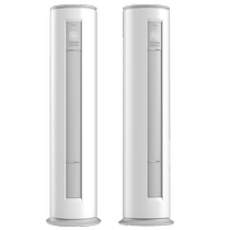 Midea Air Conditioning Zhixing 3 HP variable frequency heating and cooling dual-purpose new energy efficiency vertical cylindrical energy-saving and power-saving cabinet machine MJAII