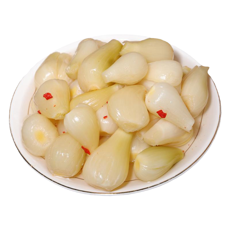 酸辣荞头湖南特产新鲜茭头腌制泡菜农家藠头酸菜自制