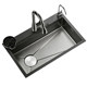 Extra thick 5MM kitchen large single sink