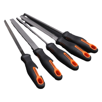 Green forest file grinding tool file woodworking steel file small round file triangular semicircular rub metal iron set