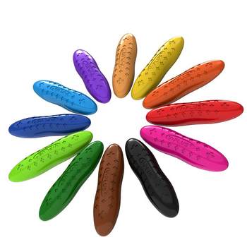 Yplus children's non-dirty hand peanut crayon safety