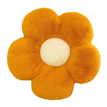 Sunflower pillow waist cushion sofa cushion ເກົ້າອີ້ດອກ cushion backrest ຫ້ອງນອນຫ້ອງການ fart cushion bedside ຂອງແທ້