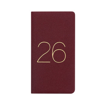 Portable daily punch-in custom notebook