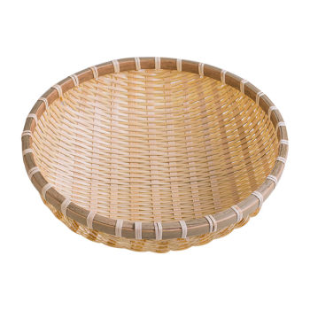 Wenzhu yaju bamboo weaving steamed bun basket bamboo weaving products