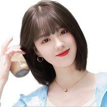 Short hair wig for women summer age-reducing full wig 2023 new fashion wig full bob wig set