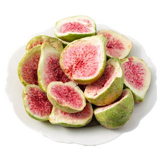 冻干无花果干100g草莓干烘焙雪花酥蛋糕装饰原料零食新鲜脆果专用
