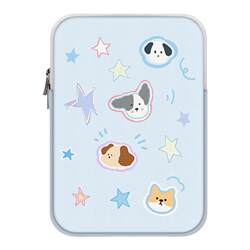 VISION blue puppy bag inner 14-inch girls IPAD ເຫມາະສໍາລັບ Lenovo air Apple mac notebook Huawei 15.6-inch protective cover HP Xiaomi tablet ins storage bag