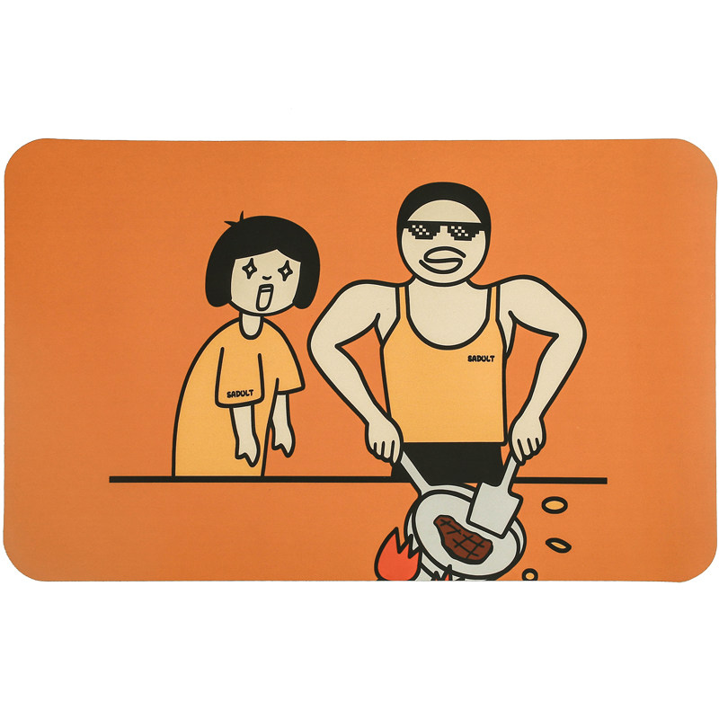 SADULT spoofs anti-slip water-absorbent diatom mud floor mats