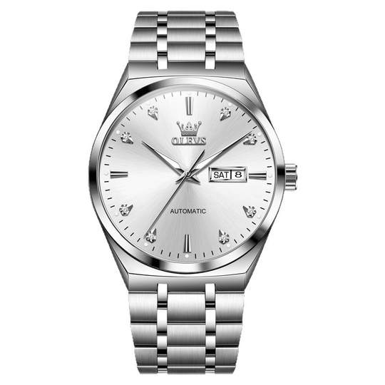 瑞士2025新款男士手表正品全自动机械表钢带商务名牌腕表十大