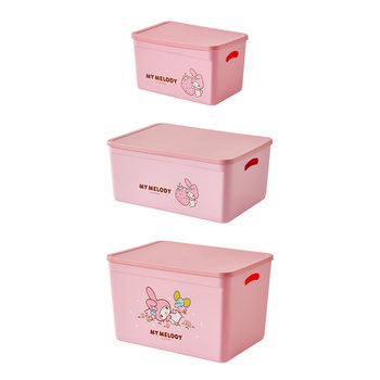 Sanrio storage box large capacity clothing wardrobe sorting box children's toys under bed storage basket cartoon storage box