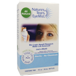 American Eyemist Dry Eye Eye Spray ບັນເທົາອາການຕາແຫ້ງ ແລະເປັນທາງເລືອກທີ່ບໍ່ມີສານກັນບູດໃຫ້ກັບຢາຢອດຕາປອມ.