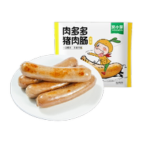 Wo Xiaoya Meat Duoduo Pork Sausage Original Flavored Volcanic Stone Grilled Sausage Childrens Ham Sausage Fried Steamed and Stir-fried 200g