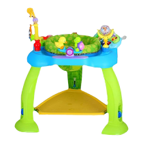 Huile multifunctional jumping chair infant safety seat fitness rack electronic keyboard 6-12 months learning to walk toy