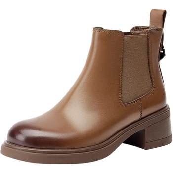 Beau british style chelsea boots women's thick-soled short boots