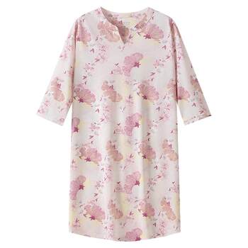 Shuya women's cotton modal nightgown