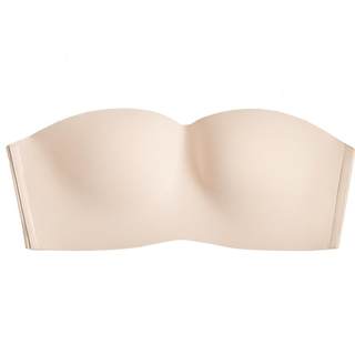 Miss Curious Strapless Bra for Women, Non-Slip Thin Tube Top, Seamless Foundation Bra Set, Beautiful Back for Summer
