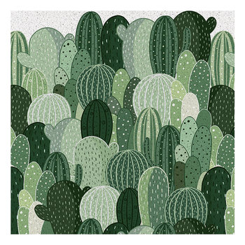 Green plant silk circle entrance door floor mat entrance can be cut