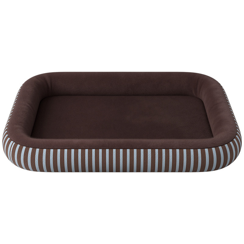 Dog kennels can be used in all seasons with bite-resistant pet sleeping den mattresses
